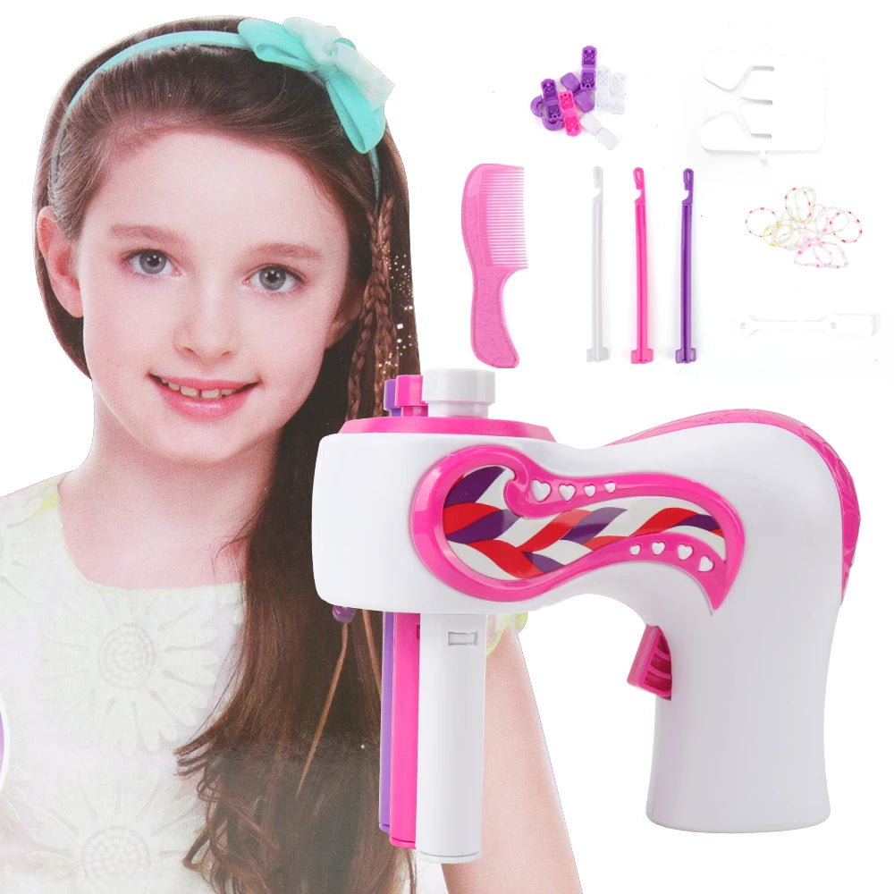 Automatic Hair Braider Electric DIY Hair Twist Knitting Weave Machine