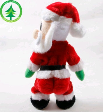 Christmas Decorations Electric Santa Toys Creative Twist Music Santa Claus Dolls