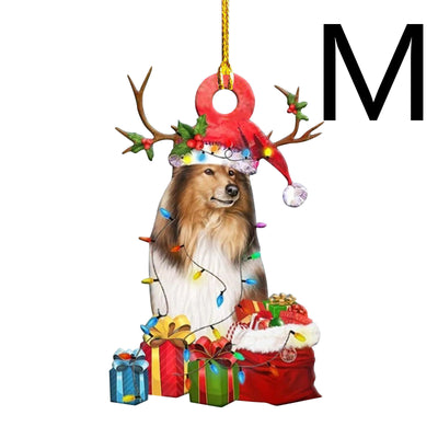 Christmas Wooden Pendant Decorations