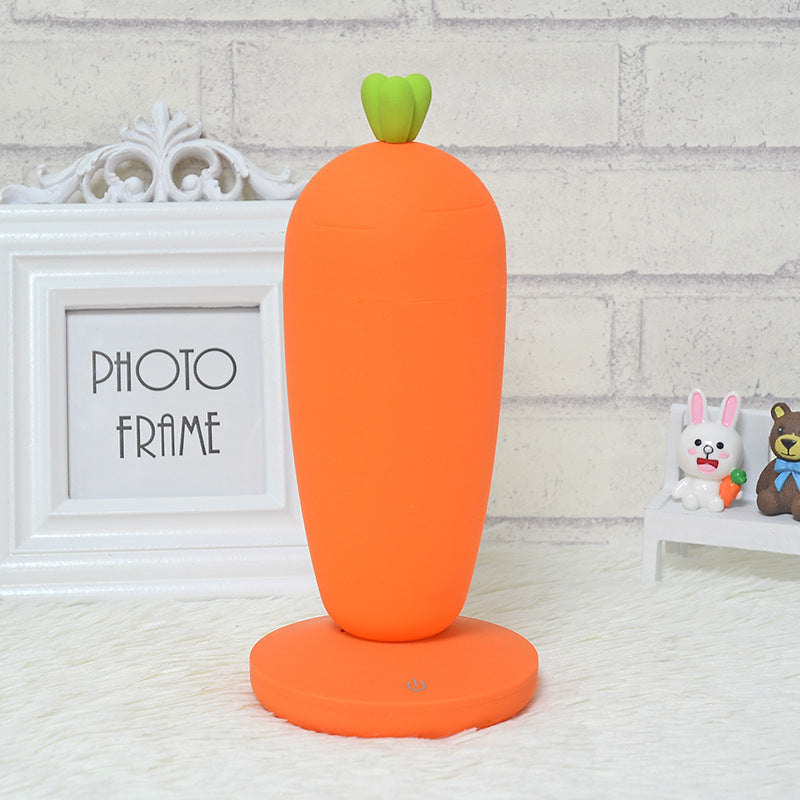 Creative Cartoon Carrot USB Rechargeable Desk Lamp