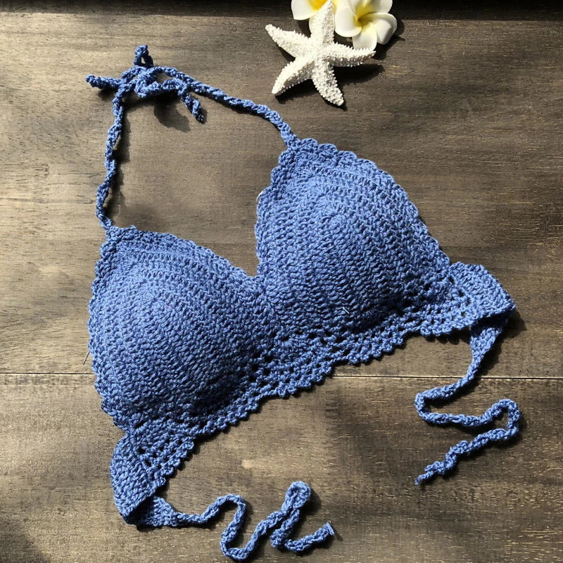 Handmade Knitting Women Bikini Swimwear