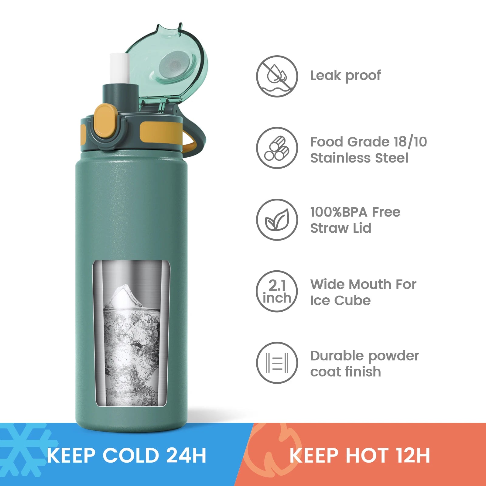 Thermos Tumbler Water Bottle