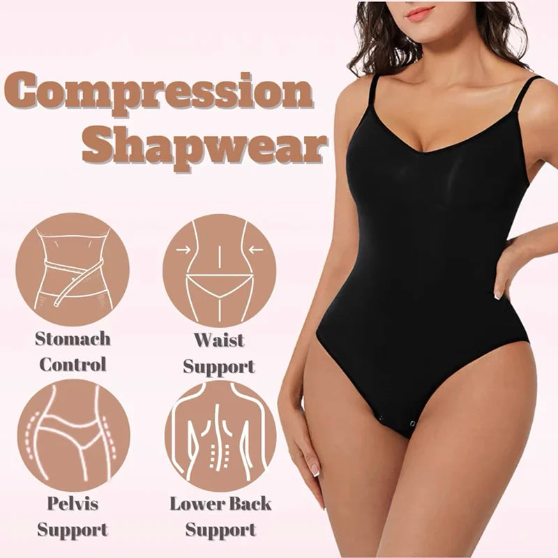 Women Bodysuit Tummy Control Shapewear