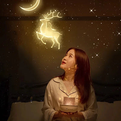 Starry Projector Night Light Rotating Galaxy Lamp