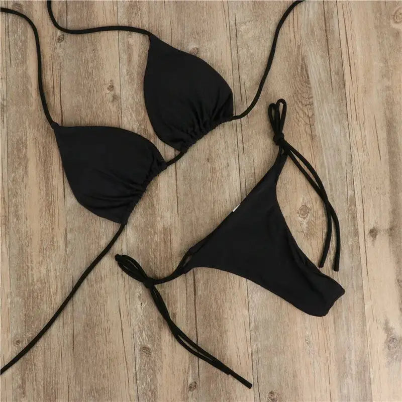 Summer Swimsuit Women Sexy Bikini Set