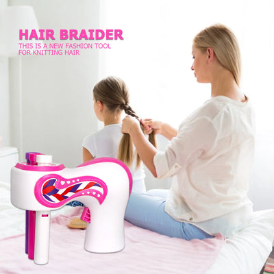 Automatic Hair Braider Electric DIY Hair Weave Machine Braiding Hair Styling Tools