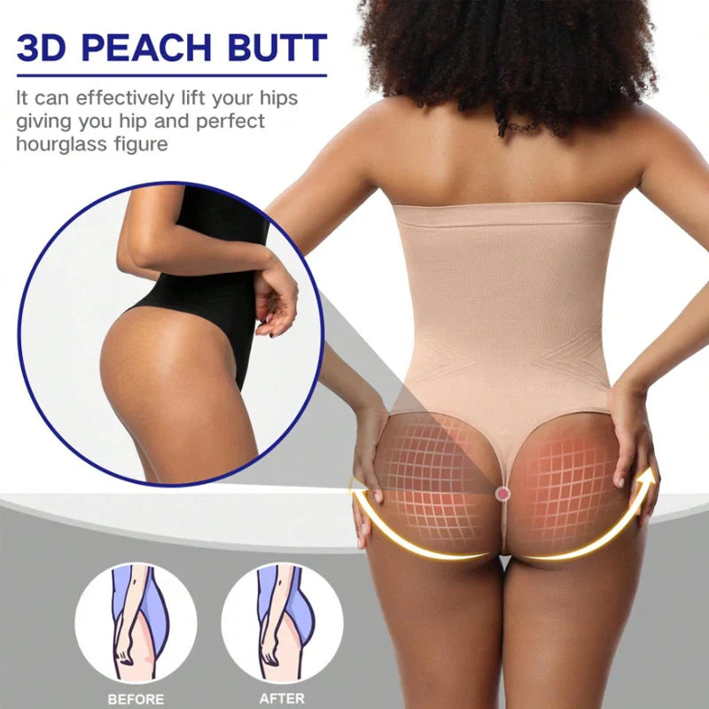 Shoulder Bodysuit Slimming Shapewear