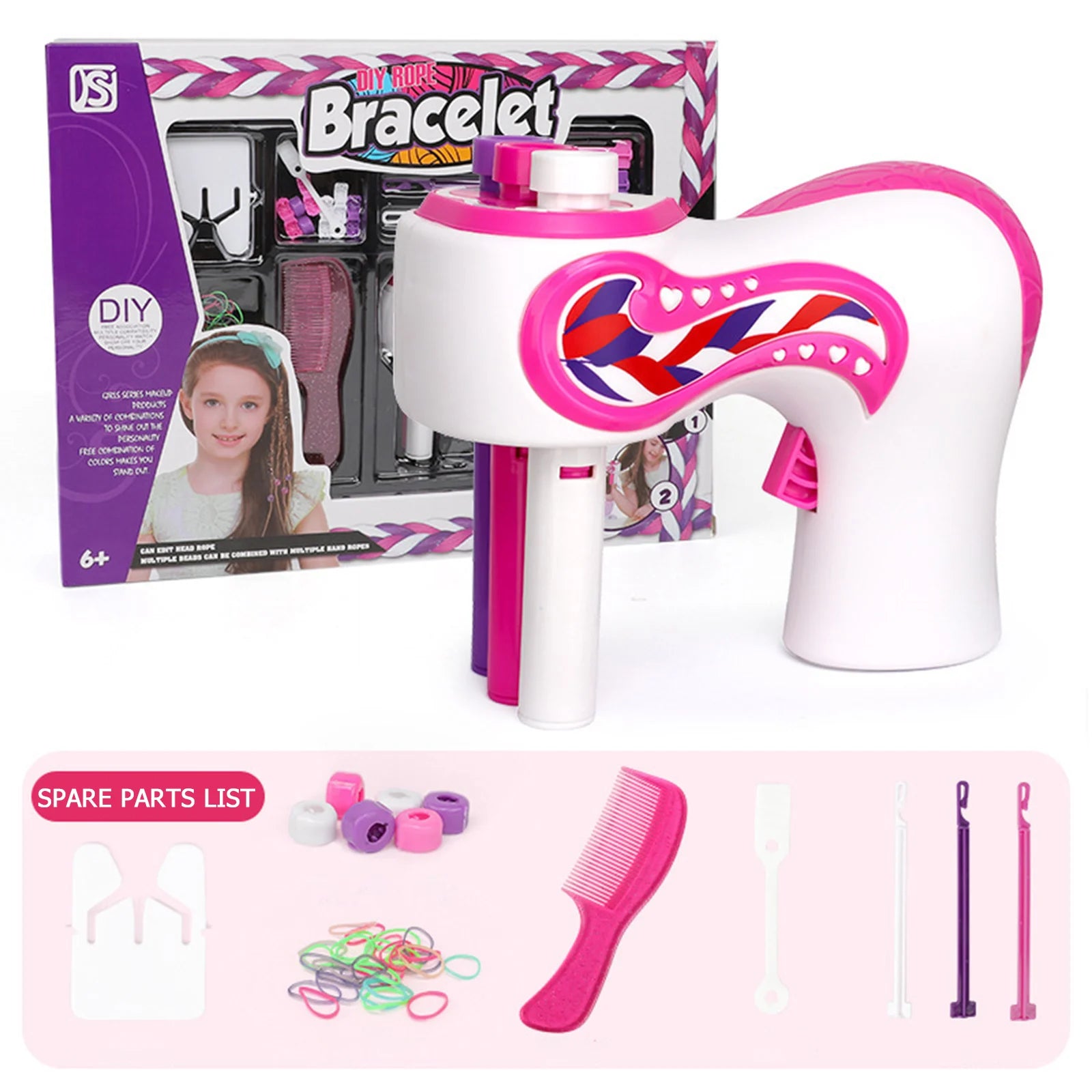 Automatic Hair Braider Electric DIY Hair Weave Machine Braiding Hair Styling Tools