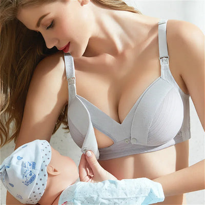 Maternity Women Nursing Cotton Bra